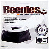 Beanbag Ashtray - Black with Stainless Steel Top