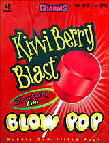 Charms Blow Pop Kiwi Berry Blast 48CT