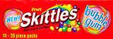 Skittles Bubble Gum 14CT.