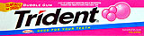 Trident Bubble Gum Flavored 12CT