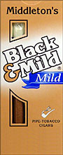 BLACK & MILD "MILD" CIGARS 10/5PKS