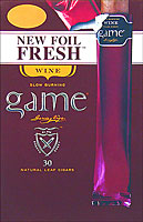 GARCIA Y VEGA GAME WINE FOIL PACK PALMA CIGARS 30CT