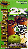 LOADED BLUNTS APPLE 40CT.