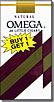 OMEGA FILTERED LITTLE CIGARS - NATURAL - BUY ONE GET ONE FREE!
