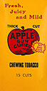 APPLE SUN CURED THICK CUT PLUG