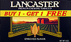 LANCASTER CHEWING TOBACCO - PROMOTIONAL CARTON