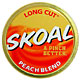 SKOAL LONG CUT PEACH BLEND 5CT/ROLL