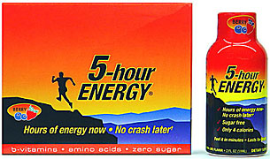 5 Hour Energy - Berry Flavor - 12/2FL oz Bottles