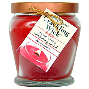 Crackling Wick Candle - Pomegranate