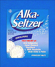 Alka-Seltzer - 50 Packets Of 2 Effervescent Tablets