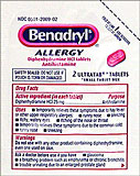 Benadryl Allergy 12 Packets Of 2 Ultratab Tablets