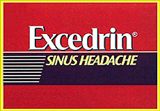 Excedrin Sinus Headache 50 Packets Of 2 Caplets