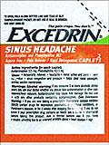 Excedrin Sinus Headache 12 Packets Of 2 Caplets