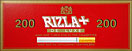 RIZLA+ KING SIZE FILTER CIGARETTE TUBES - 200CT