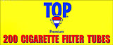 TOP CIGARETTE FILTER TUBES - 200CT