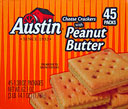 Austin Peanut Butter Cheese Crackers 45CT