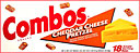 Combos Cheddar Cheese Cracker 18CT Box
