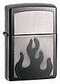 ZIPPO ENGULFED - BLACK ICE