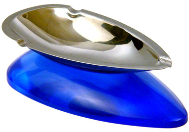 Blue "Valusia" Ashtray