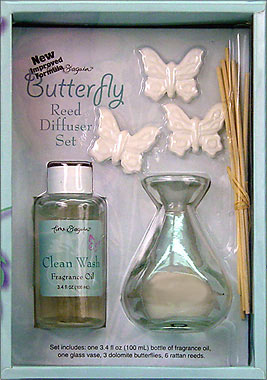 ButterFly Reed Diffuser Set Clean Wash