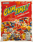 ALBERTS GUM TIME BUBBLE GUM 240CT BAG