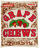 ALBERTS GRAPE CHEWS 240CT BAG