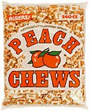ALBERTS PEACH CHEWS 240CT BAG