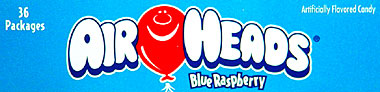 Air Heads Blue Raspberry 36ct.