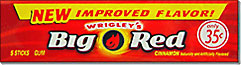 Wrigleys Big Red Gum 40ct/Box