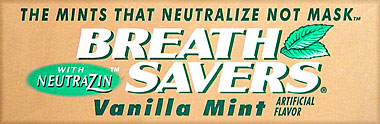 Breath Savers Vanilla Mint 24Ct Box