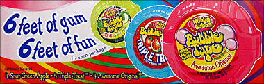 Bubble Tape Assorted Flavors 12ct Box
