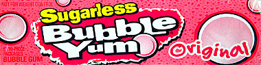 Bubble Yum Sugarless Original 12/10 CT