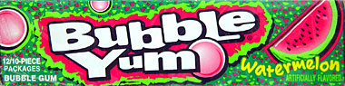 Bubble Yum Watermelon 12/10 CT