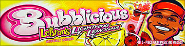 Bubblicious Lightning Lemonade 18/5pks.