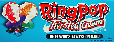 Ring Pop Twisted Cream 36CT