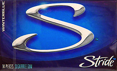 Stride Sugarless Winterblue 12/14ct.