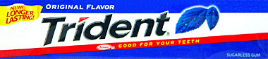 Trident Original Flavor 18/5pks.
