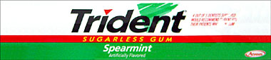 Trident Spearmint 18/5pks.