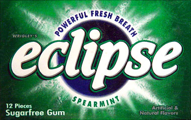 Wrigleys Eclipse Spearmint, 12/12Pks