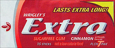 Wrigleys Extra Cinnamon 12CT Box
