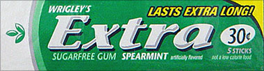 Wrigleys Extra Spearmint 40Ct Box