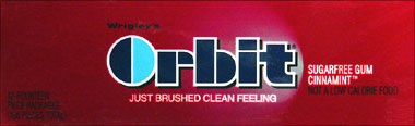 Wrigleys Orbit Cinnamint 12CT