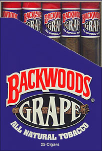 BACKWOODS GRAPE (25 TUBED CIGARS)