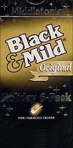 BLACK & MILD CIGARS 20/6PKS HOLIDAY EDITION 120CT