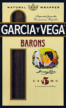 GARCIA Y VEGA BARONS 5 5/PKS