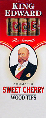 KING EDWARD SWEET CHERRY - WOOD TIPPED 10/5 PKS