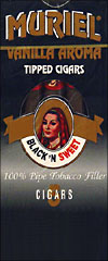 MURIEL TIPPPED CIGARS VANILLA AROMA 5/5PKS