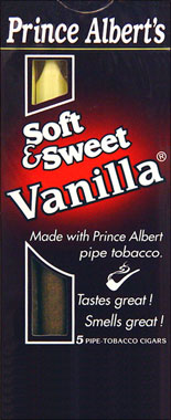Prince Albert Soft & Sweet Vanilla 10/5pks