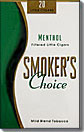 SMOKER'S CHOICE MENTHOL