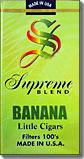 SUPREME BLEND BANANA LITTLE CIGARS 100